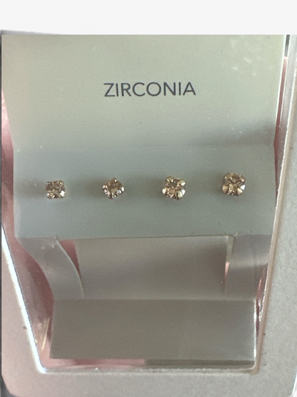 Gold-Plated Sterling Silver Stud Earring Set - 2 Pairs